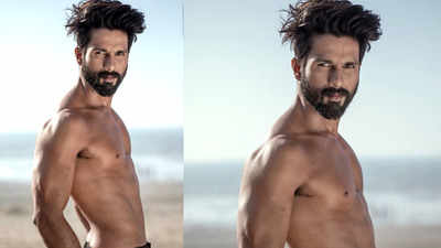Shahid Kapoor shares a stunning shirtless picture of himself, leaves fans in awe
