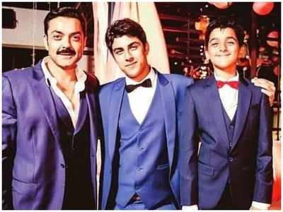 Bobby Deol’s kids take up dance lessons; are Aryaman and Dharam prepping up to become actors?