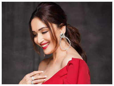 Madhuri Dixit Nene shares an impressive fan art on twitter, says she is overwhelmed with all the love