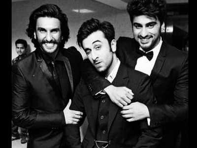 Blast from the past: Ranbir Kapoor, Ranveer Singh and Arjun Kapoor bonding in this throwback picture is sure to grab your attention
