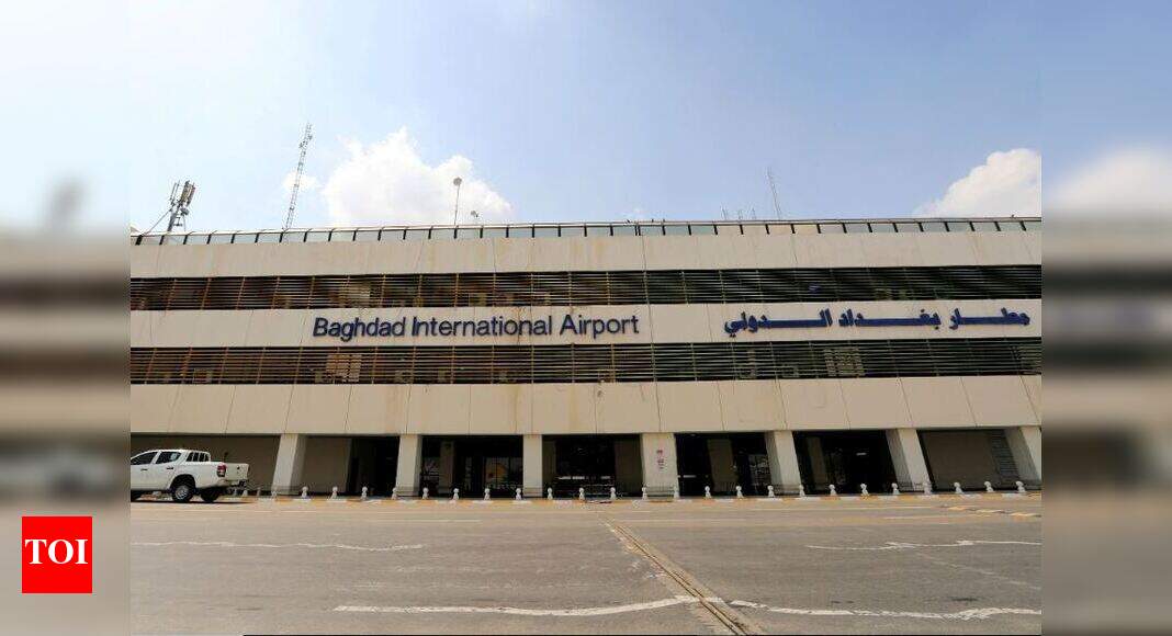 Rockets hit near Baghdad airport, launcher with timer found - Times of ...