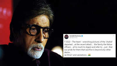 Amitabh Bachchan pens down a heartfelt message for the Handwara martyrs