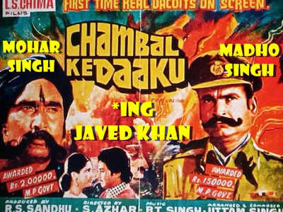 Actor Javed Khan recalls shooting 'Chambal Ke Daaku' with outlaw Mohar Singh