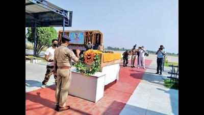 Ghazipur CRPF martyr cremated with full honours