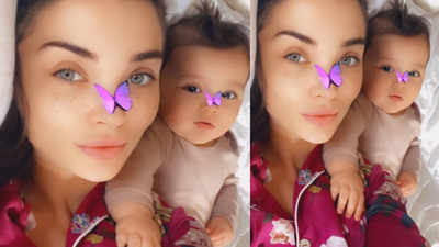 This adorable picture of Amy Jackson with son Andreas will drive away your quarantine blues!