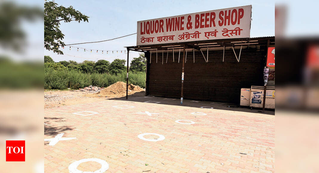Liquor shops to open in Mohali from 7am3pm Chandigarh News Times