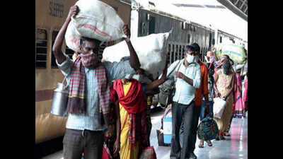 5,000 migrants reach Lucknow in special trains