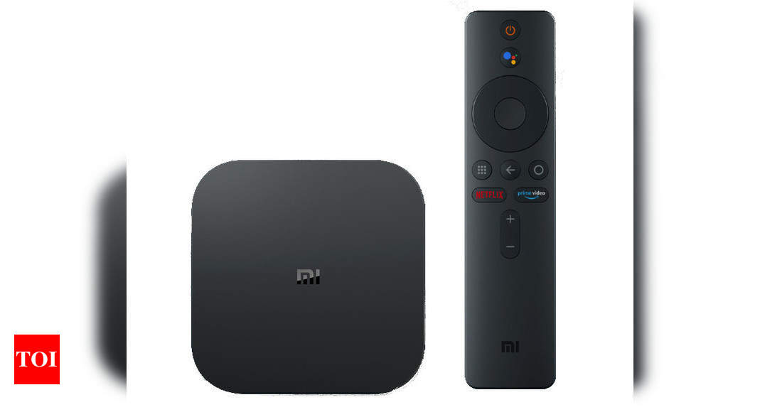 Mi Box 4K HDR: Xiaomi Box 4K HDR Android TV box launched at Rs 3,499 -  Times of India