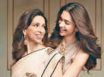 Deepika Padukone and her mother