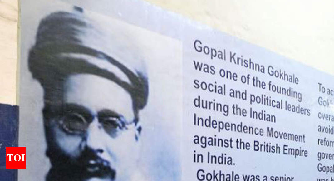 Pm Modi Remembers Reformer Gopal Krishna Gokhale On Birth Anniversary |  India News - Times Of India