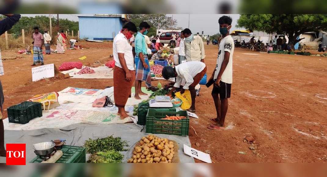 207 shops  at Trichy  s Kallikudi market to be allotted to 