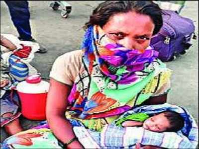 Madhya Pradesh: Woman gives birth on roadside, and marches on for 160km |  Indore News - Times of India