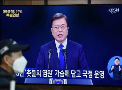 South Korea's Moon warns of Covid-19 second wave as cases rebound
