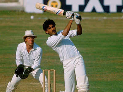Ravi Shastri revisits his first Test century on home turf