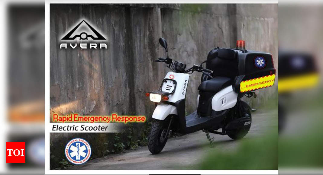Avera develops electric scooter for medical services Vijayawada News