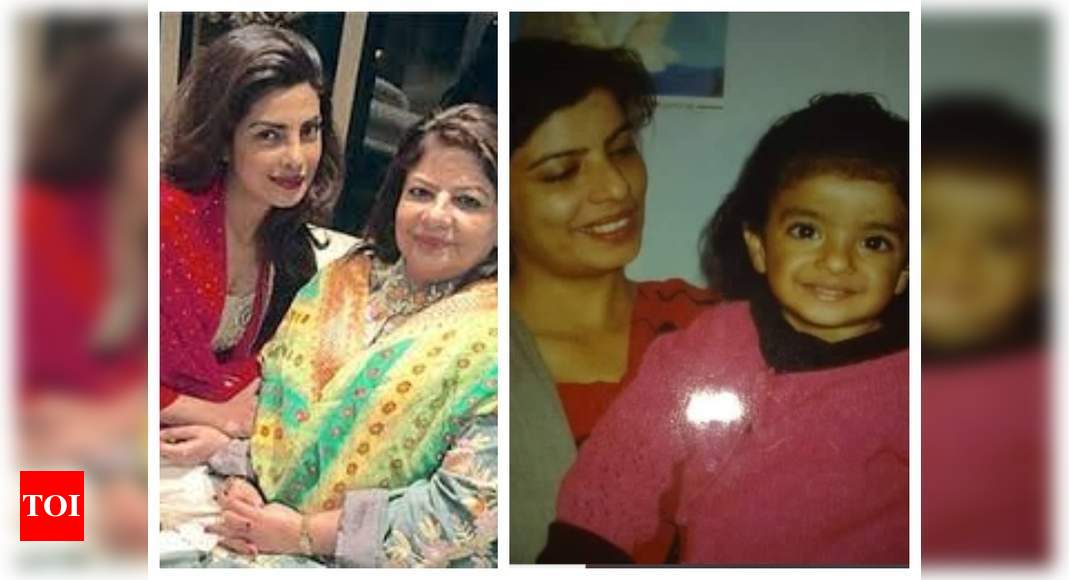 Priyanka Chopra S Mother Madhu Chopra Has A Spitting Resemblance To Her Daughter In This Throwback Picture Hindi Movie News Times Of India