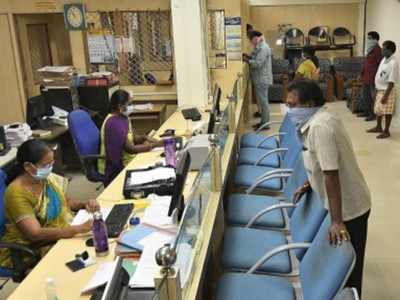 Bank staff under pressure to work at full capacity - Times of India