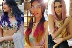Ace the hair colour game with these looks from Adah Sharma