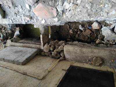 Drainage work undertaken and abandoned by Corporat