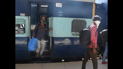 10 Shramik trains reached Madhya Pradesh on Monday