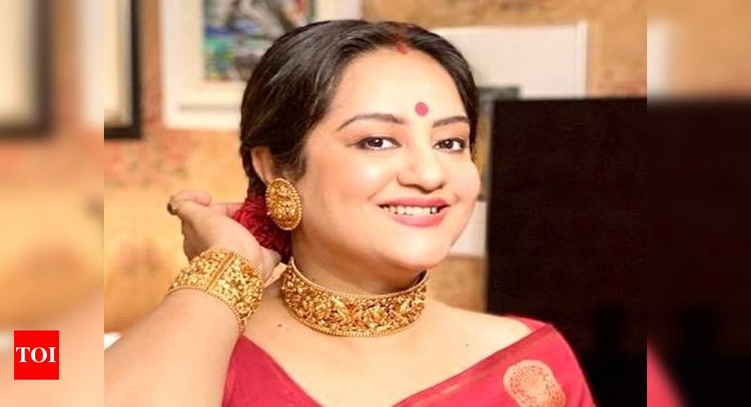 Tv Show Host Sudipa Chatterjee Enjoys Shooting From Home Times Of India