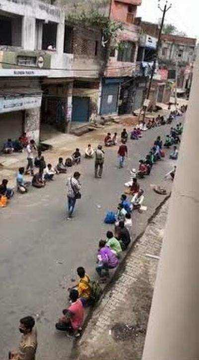 Hundreds Of Workers Take To Streets In Moradabad, Demand Repatriation ...