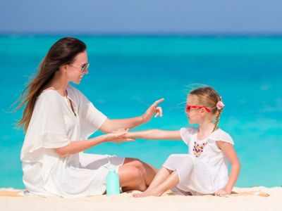 Sunscreen for kids: A must before venturing out in summer