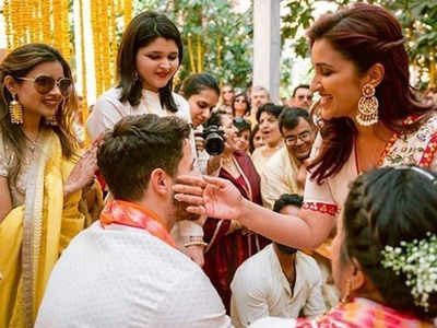 Parineeti Chopra's adorable throwback moment from the Haldi ceremony with brother-in-law Nick Jonas from is too cute to be missed