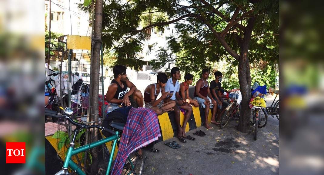 Young migrant workers leave Vijayawada on bicycles to reach hometown in ...