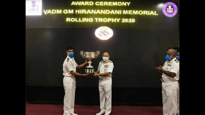 Vice Admiral GM Hiranandani rolling trophy awarded in Kochi