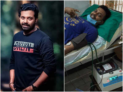 Actor Jishin Mohan encourages fans to donate blood during lockdown; read post