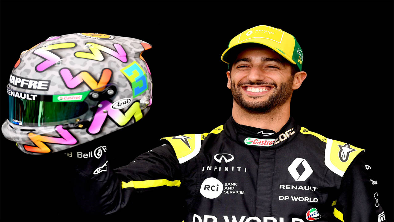 daniel ricciardo honey badger hat