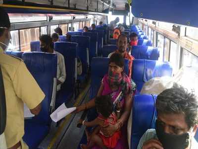 MSRTC gives free bus rides to over 1 lakh migrants to Maharashtra borders in 6 days