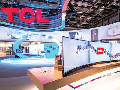 tcl pop up camera tv