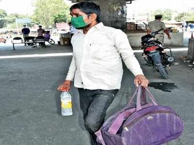 Polio-afflicted migrant sets off from Surat for UP on foot, rescued by cops