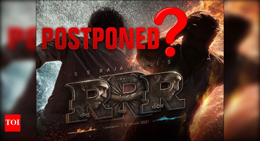 RRR Update! Release of Ram Charan and Junior NTR starrer likely to be ...
