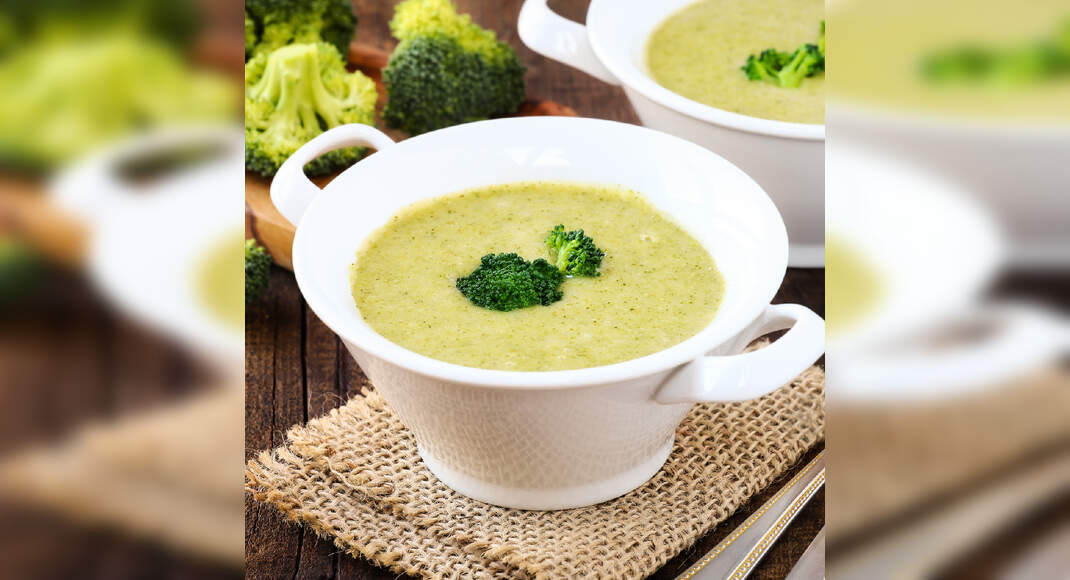 Cream of Broccoli Soup Recipe: How to Make Cream of Broccoli Soup Recipe | Homemade Cream of Broccol