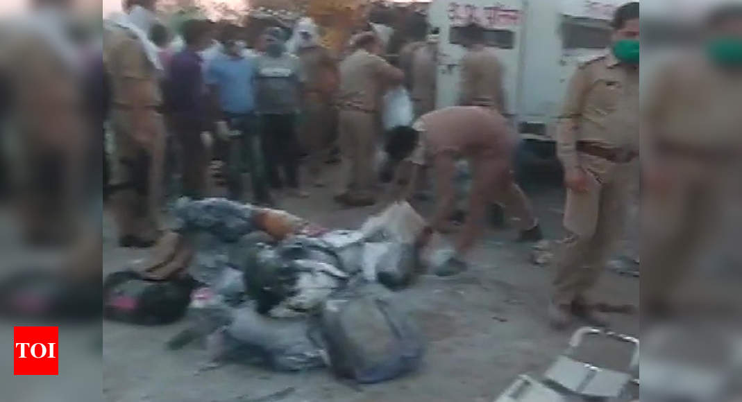 UP: 23 migrants dead, 15 injured in road accident