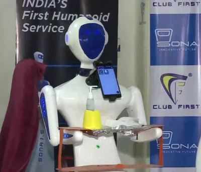 Covid-19: Rajasthan-based company develops robots to screen people