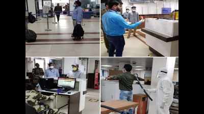 Covid-19: CISF to implement contactless passenger checking at Hyderabad airport
