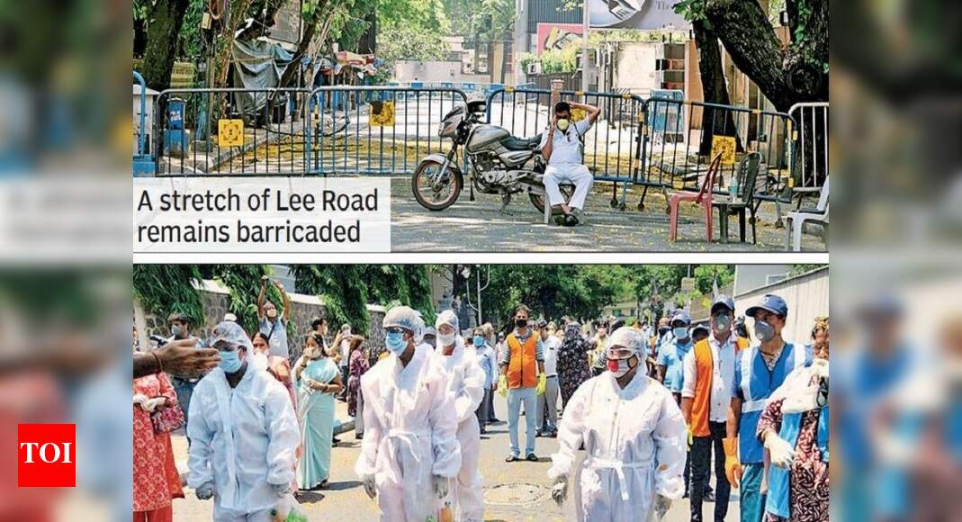 Fewer Covid19 positive cases in south Kolkata containment zones