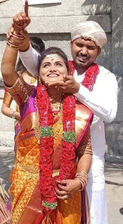 Supriya Rao Ties The Knot With Vijay - Times Of India