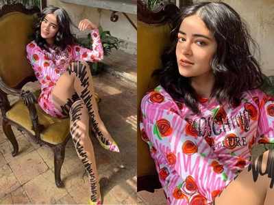 Ananya Panday looks ravishing as she amps up the style quotient in THESE pictures