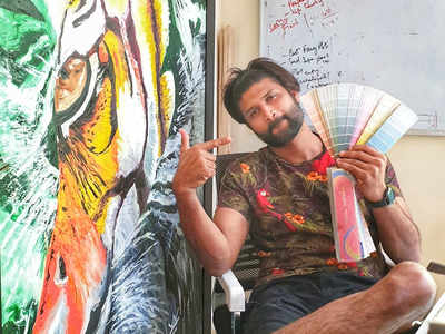Kamal Kamaraju turns to painting to keep calm amidst #CoronaCrisis