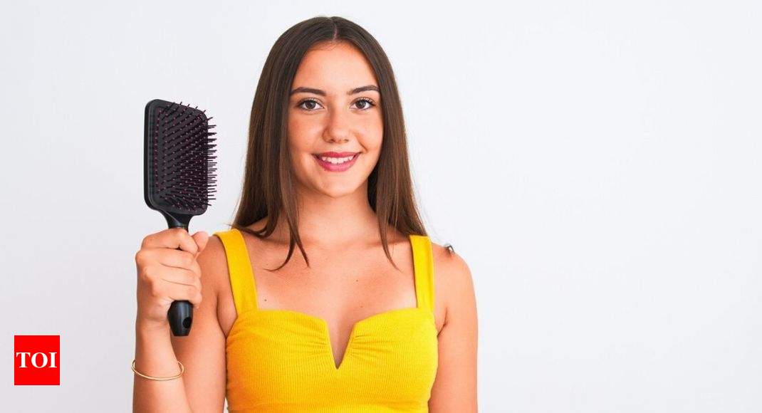 How to clean a paddle brush - Times of India