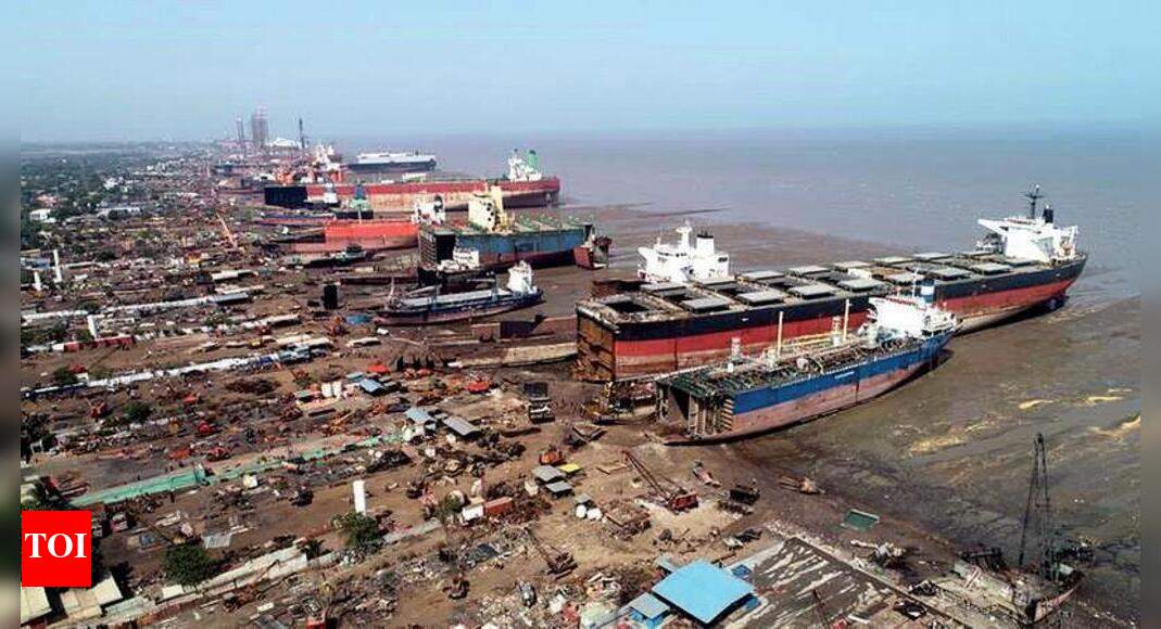 Left with just 20 workforce, Alang ship breakers hit hard Rajkot