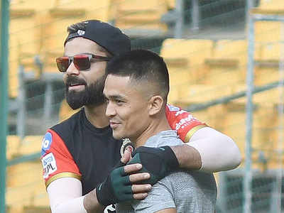 'Racist' comments for Sunil Chhetri during live chat with Virat Kohli