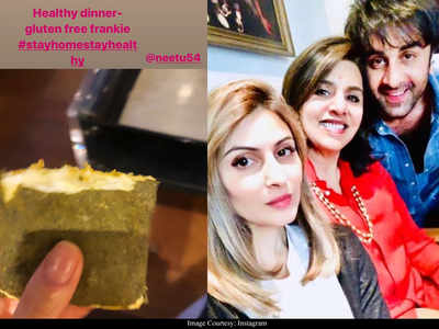 Riddhima Kapoor shares a glimpse of Neetu Kapoor’s delicious looking gluten-free dinner