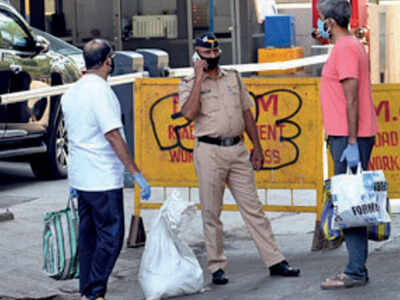 Security at a containment zone (File photo)