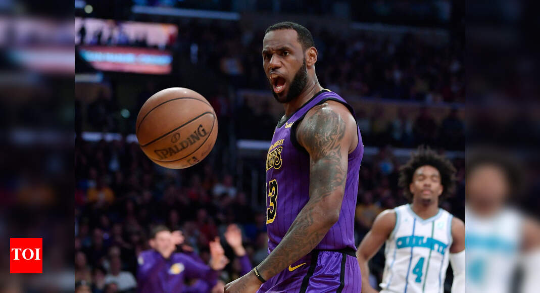 LeBron James: LA Lakers' LeBron James eager to get back to basketball ...